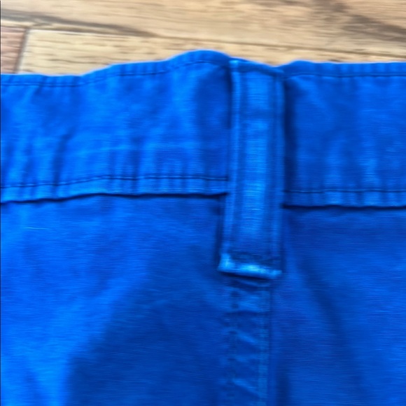 Levi's Blue Flat Front Shorts - Picture 7 of 11